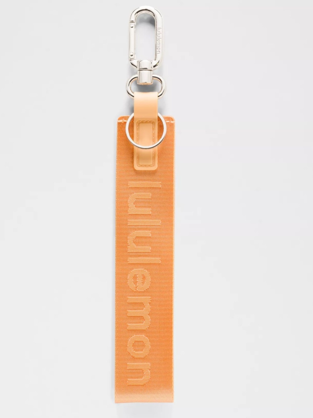 lululemon Never Lost Keychain Strap in Rock Melon Orange